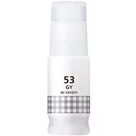 Compatible Canon GI-53GY Grey Ink Bottle 